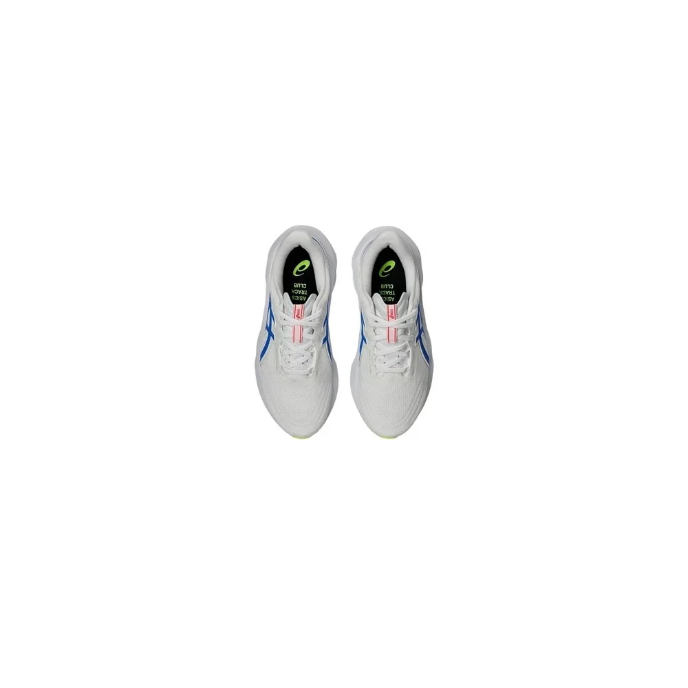 ASICS Novablast 5 ATC Men Running Shoes White Tuna Blue 1011C137-100 Size 10